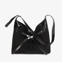 Sac fourre-tout en cuir suédé