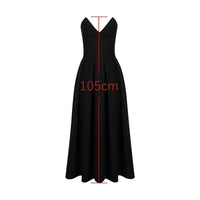 Robe corset mi-longue décontractée