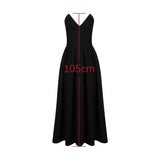 Robe corset mi-longue décontractée