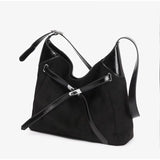 Sac fourre-tout en cuir suédé