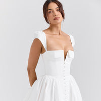 Mini robe ajustée et décontractée